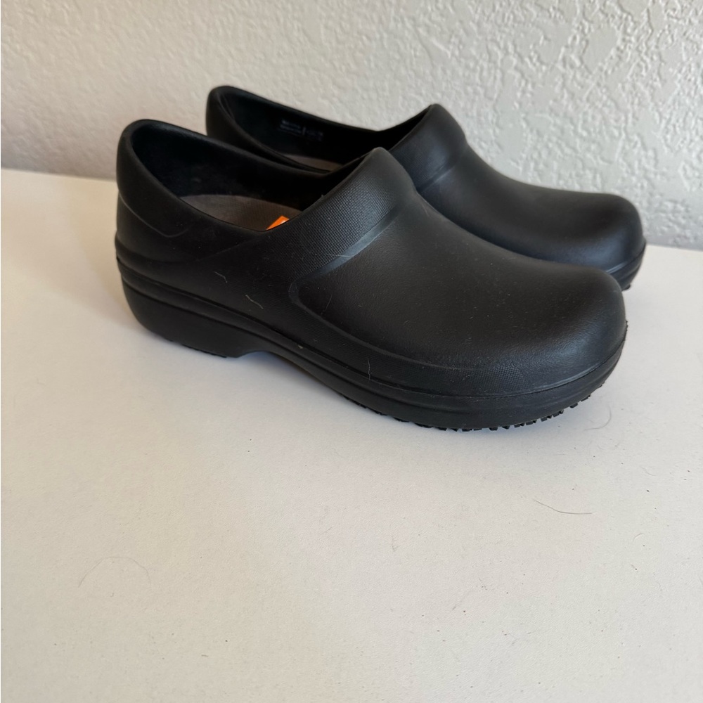 Black Slip-On Clogs